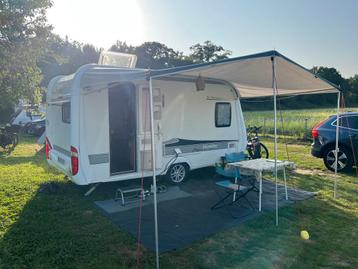 Caravan luifel met aluminium stokken  beschikbaar voor biedingen