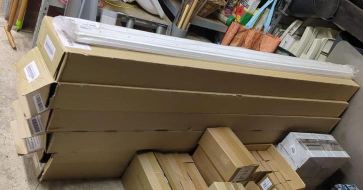 Nieuwe Aircogoten 80 / 110 wit en zwart, Doe-het-zelf en Verbouw, Verwarming en Radiatoren, Nieuw, Overige typen, 80 cm of meer