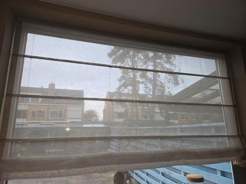 Horizontale inbetween Vouw Gordijnen voor raam H187cm B301cm, Huis en Inrichting, Stoffering | Gordijnen en Lamellen, Zo goed als nieuw