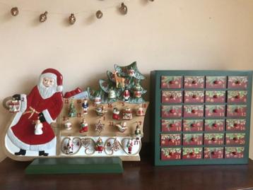 Villeroy Boch adventskalender kerstman op slee in OVP 2017 beschikbaar voor biedingen