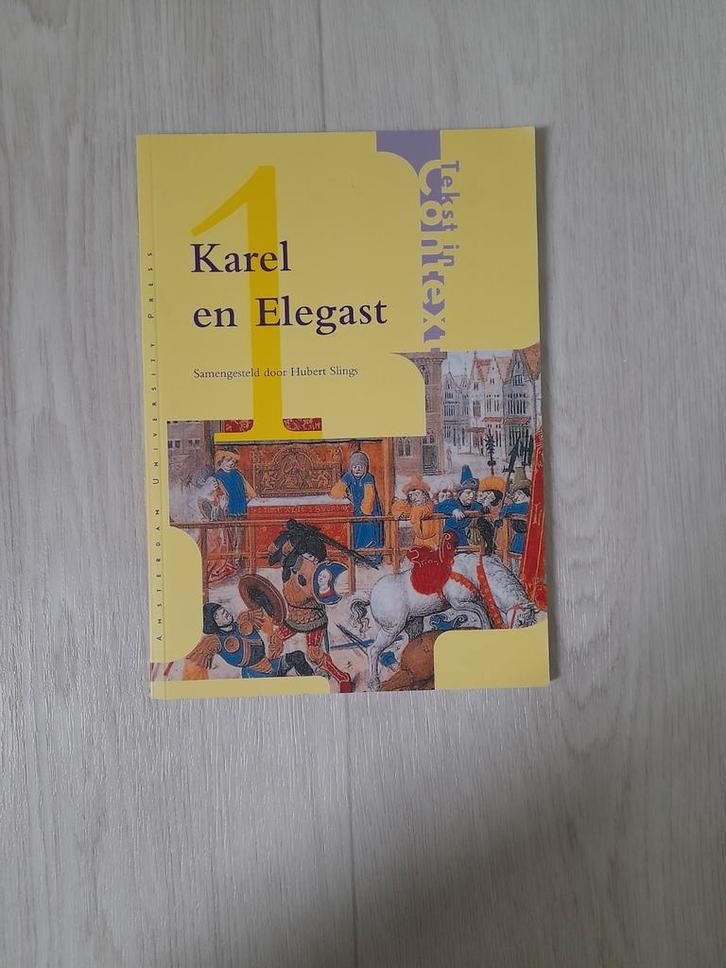 Karel en Elegast - Tekst in Context 1, Boeken, Literatuur, Zo goed als nieuw, Nederland, Ophalen of Verzenden