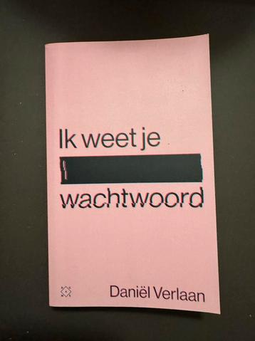 Ik weet je wachtwoord - Daniel Verlaan beschikbaar voor biedingen
