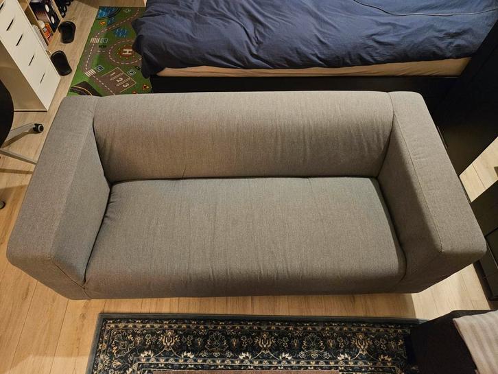Ikea KLIPPAN 2-zits bank, Dieren en Toebehoren, Hondenmanden, Zo goed als nieuw, Katoen, Ophalen