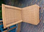 4 rieten stevige rieten stoelen., Ophalen, Gebruikt, Overige kleuren, Riet of Rotan