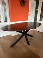 Nieuwe bruine ovale eettafel (1.90), Huis en Inrichting, Tafels | Eettafels, Ophalen, Nieuw, 50 tot 100 cm, Vijf personen of meer