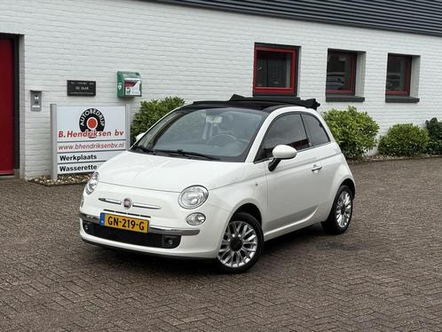Fiat 500C 0.9 80pk Twinair Turbo Lounge/ Cabrio/ Parkeersens, Auto's, Fiat, Bedrijf, Te koop, 500C, ABS, Airbags, Airconditioning