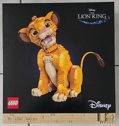 Disney Jonge Simba de Leeuwenkoning (43247), Kinderen en Baby's, Speelgoed | Duplo en Lego, Nieuw, Lego, Complete set, Ophalen of Verzenden
