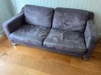 Tweezits bank antraciet grijs, Huis en Inrichting, Banken | Bankstellen, Ophalen, Gebruikt, 150 tot 200 cm, Tweepersoons