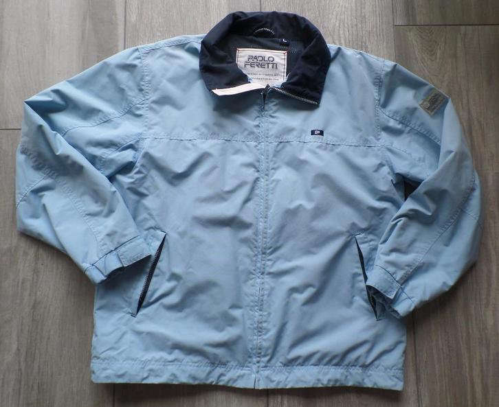 Windjack maat L, Kleding | Dames, Jassen | Winter, Zo goed als nieuw, Maat 42/44 (L), Blauw, Ophalen of Verzenden