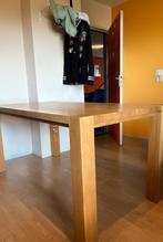 Mooie robuuste tafel, Huis en Inrichting, Tafels | Eettafels, Ophalen, Gebruikt, 100 tot 150 cm, Eikenhout