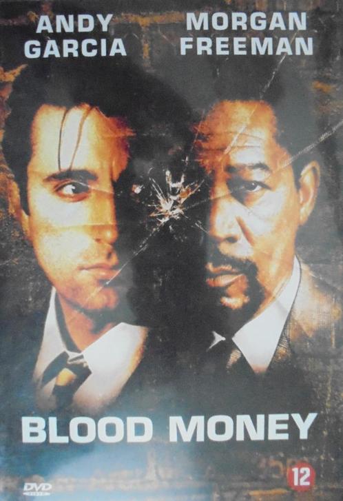 DVD Thriller: Blood money; Andy Garcia, Morgan Freeman, ZGAN, Cd's en Dvd's, Dvd's | Thrillers en Misdaad, Zo goed als nieuw, Actiethriller