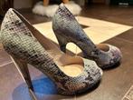 SUPER GAVE PUMPS MET SNAKE PATROON VAN MANIFIELD, Pumps, Overige kleuren, Ophalen of Verzenden, Zo goed als nieuw