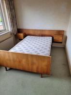 Vintage bed, Huis en Inrichting, Slaapkamer | Complete slaapkamers, Gebruikt, Ophalen, Tweepersoons