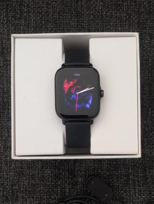 Amazfit GTS 3 - A2035 - Zwart - Zepp OS, Sieraden, Tassen en Uiterlijk, Smartwatches, Zo goed als nieuw, Zwart, Ophalen of Verzenden