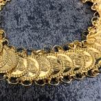 21 karaat gouden armband munten schakel, Sieraden, Tassen en Uiterlijk, Armbanden, Ophalen of Verzenden