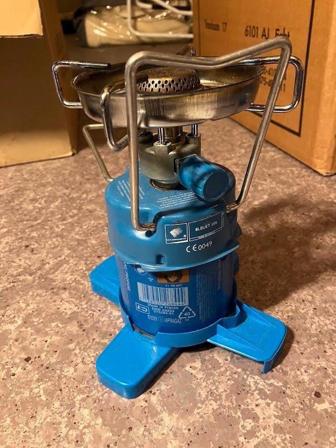 eenpits campingbrander op gas, Caravans en Kamperen, Kampeeraccessoires, Gebruikt, Ophalen of Verzenden