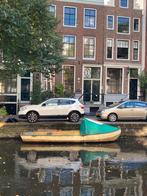 Stalen sloep 5.5x1.5 m, Watersport en Boten, Sloepen, Ophalen, Geen motor, Elektrisch, Zo goed als nieuw