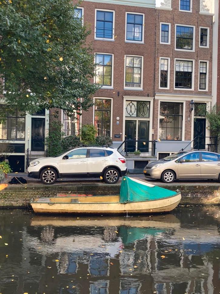Stalen sloep 5.5x1.5 m, Watersport en Boten, Sloepen, Zo goed als nieuw, Tot 10 pk, 3 tot 6 meter, Geen motor, Elektrisch, Staal