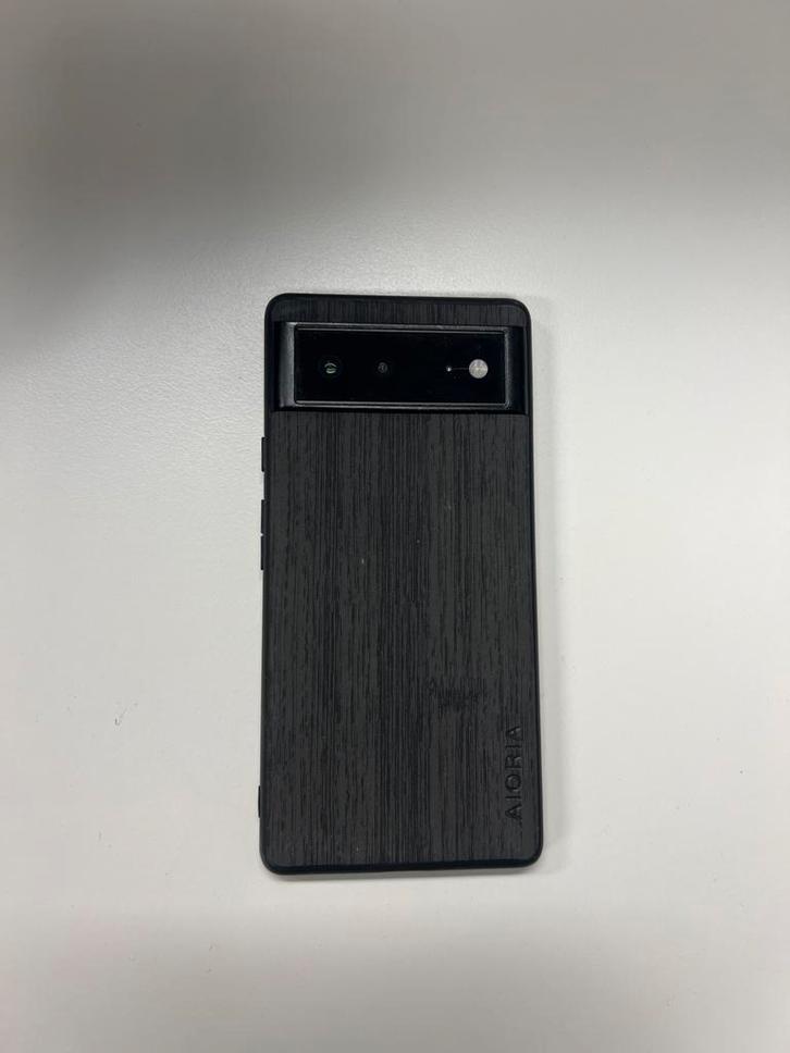 Google Pixel 6 - Zwart, Telecommunicatie, Mobiele telefoons | Overige merken, Zo goed als nieuw, Zonder abonnement, Zonder simlock