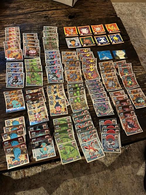 Zeldzame Pokemon stickers Amada Japans, Hobby en Vrije tijd, Verzamelkaartspellen | Pokémon, Zo goed als nieuw, Ophalen of Verzenden