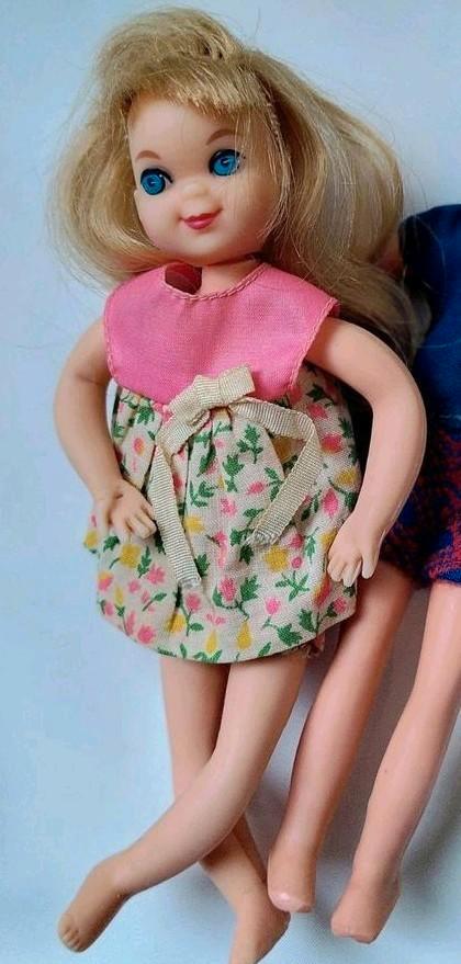 BARBIE 👧 Tutti met jurkje 👧 MATTEL #3580 60s, Verzamelen, Poppen, Gebruikt, Fashion Doll, Ophalen of Verzenden
