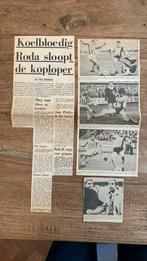 Krantenartikel Roda JC tegen Heerenveen, Verzamelen, Sportartikelen en Voetbal, Overige typen, Gebruikt, Ophalen of Verzenden