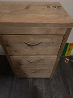 Steigerhouten bureau - 120x75x37 cm, Huis en Inrichting, Ophalen, Zo goed als nieuw, Bureau