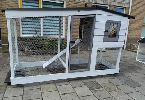 Kippenhok/konijnenhok, Dieren en Toebehoren, Knaagdieren en Konijnen | Hokken en Kooien, Gebruikt, Hok, 90 cm of meer, 110 cm of meer