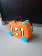 Topmove, kinderkoffer op wieltjes met zitje, vis, nemo, Wieltjes, Gebruikt, Hard kunststof, Minder dan 50 cm