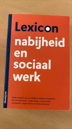 Social Work: Lexicon nabijheid en sociaal werk, Ophalen of Verzenden, Beta, Zo goed als nieuw, HBO