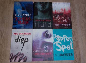 Mo Hayder collectie, 10 boeken beschikbaar voor biedingen