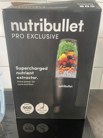 Nutribullet pro exclusive.  beschikbaar voor biedingen