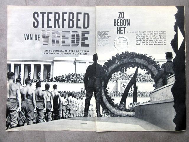 Sterfbed van de vrede, artikel 1964 - Tweede Wereldoorlog, Verzamelen, Militaria | Tweede Wereldoorlog, Boek of Tijdschrift, Nederland