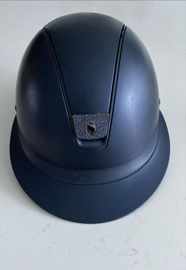 Samshield cap miss, Dieren en Toebehoren, Paardrijkleding, Zo goed als nieuw, Dames, Cap, Dressuur, Ophalen of Verzenden