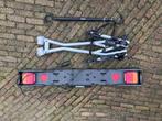 Thule Xpress + adapter + verlichting, Ophalen, 2 fietsen, Zo goed als nieuw, Trekhaakdrager