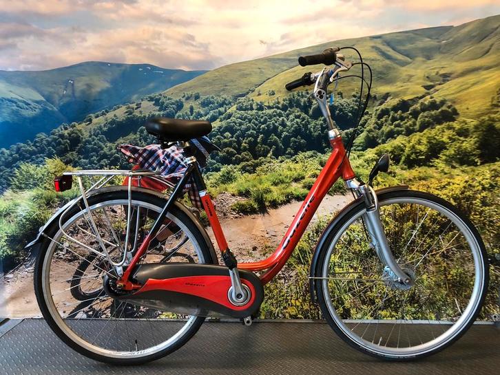 Gazelle Orange Dames 57CM, Fietsen en Brommers, Fietsen | Dames | Damesfietsen, Zo goed als nieuw, Gazelle, Versnellingen, 56 cm of meer