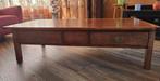 Salontafel met 2 laden 150x79x40, Ophalen, Gebruikt, 100 tot 150 cm, 50 tot 100 cm