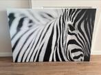 Schilderij canvas zebra, Ophalen, Zo goed als nieuw, Schilderij