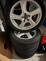 Orginele volvo velgen met Continental Winterbanden 17”, Auto-onderdelen, Banden en Velgen, Ophalen, Gebruikt, Banden en Velgen