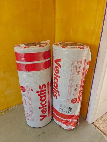Isolatiemateriaal glaswol 2 rollen 8000x1200x100 rd2.5 20m2 beschikbaar voor biedingen