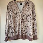 K-Design blouse lange mouw maat L, Kleding | Dames, K-design, Bruin, Maat 42/44 (L), Ophalen of Verzenden