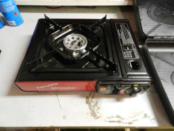 Portable kampeer gasbrander   beschikbaar voor biedingen
