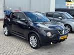Nissan Juke 1.6 Tekna AUT Navi | Cruise | Camera | Leder | V, Euro 5, Navigatiesysteem, Zwart, 4 cilinders