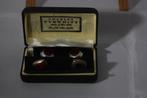 Vintage manchetknopen Charles Tyrwhitt in doosje 2 paar, Sieraden, Tassen en Uiterlijk, Manchetknopen, Ophalen of Verzenden, Gebruikt