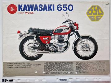 Kawasaki W650 folders beschikbaar voor biedingen
