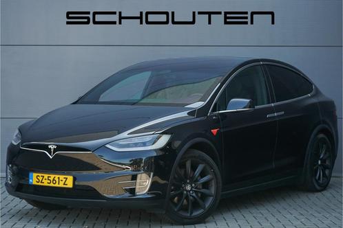 Tesla Model X 100D Pano Leder Stoel & Stuurverwarming, Auto's, Tesla, Bedrijf, Te koop, Model X, 4x4, ABS, Achteruitrijcamera