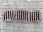 3 putroosters straatkolk Dijka Steenwijk, Doe-het-zelf en Verbouw, Buizen en Afvoer, Ophalen, Gebruikt, Minder dan 2 meter, Overige materialen