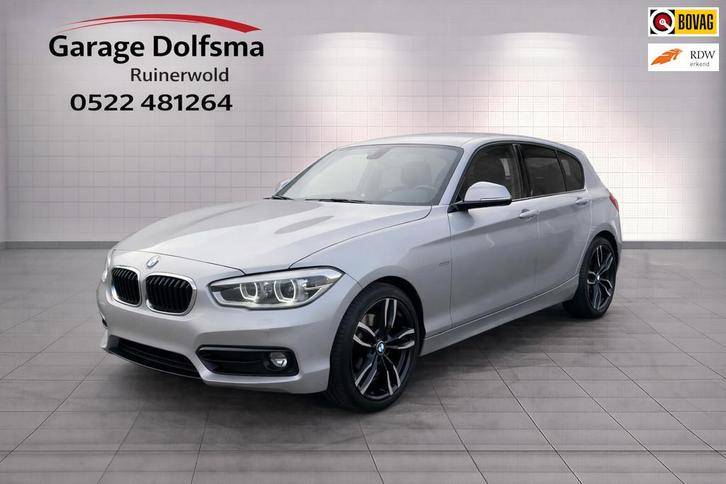 BMW 1-serie 116d SPORTLINE High Executive-LEER-NAVI-LED-STOE, Auto's, BMW, Bedrijf, Te koop, 1-Serie, ABS, Airbags, Airconditioning