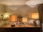 Schemerlamp vintage vloerlamp staande antiek retro barok, Huis en Inrichting, Lampen | Vloerlampen, Ophalen of Verzenden, Gebruikt