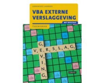 VBA Externe Verslaggeving met resultaat 9789463171106 beschikbaar voor biedingen